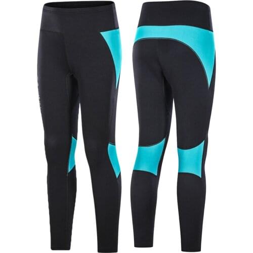 2MM Women Neoprene Wetsuit Jackets Scuba Diving Surf Swimming Windsurf Swimwear Underwater Fishing Pants Kitesurf Spearfishing