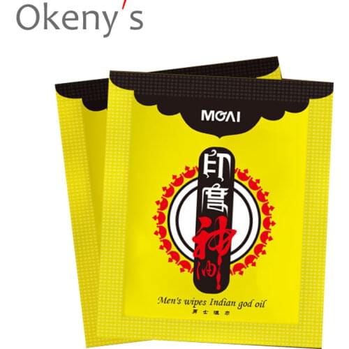 12pcs Male Delay Wipes Natural Wet Tissue India Oil Man Sexual Prolong Retardant Enhancer Pleasure for Men Lasting Sex Wipes