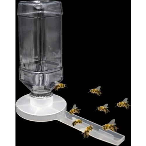 2PCS Beekeeping Tools Round Bees Drinking Feeder Plastic White Feeders Bee Water Drink Drinkers Feeding Beekeeper Tools Supplies