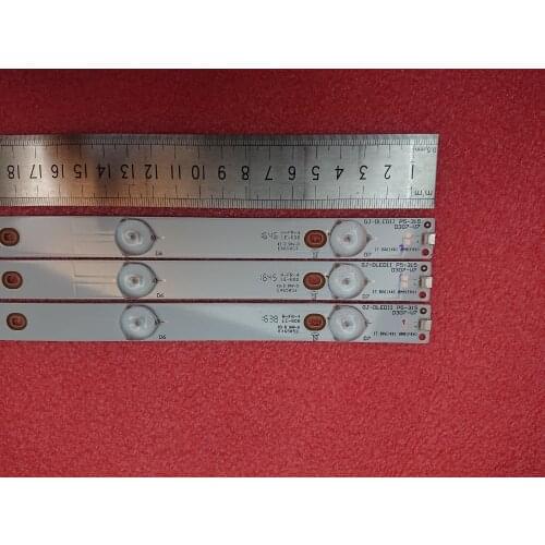 3pcs/set LED strip for 32PHT4032 32PFT5300 Sony KDL-32R300B 32PHT4509 TPT315B5 GJ-DLEDII P5-315 D307-V7 V1 V6 715B0059L01000004R