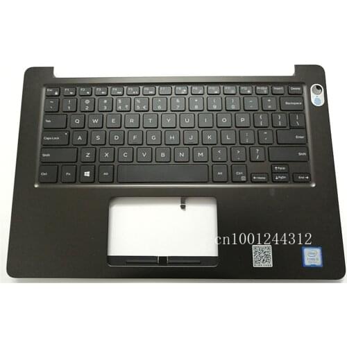 95New Original For DELL Inspiron 13 5370 5000 V5370 US Palmrest Upper Case Keyboard Bezel Cover brown