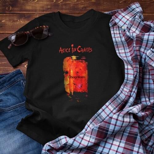 Alice in Chains Jar of Flies Album Black Vtg New Tee Shirt Clothing Size S 3XL USA