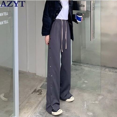 AZYT Women's Wide Trousers