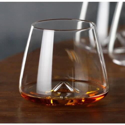 Free Shipping 4 PCS Creative Whisky Glasses Old Fashioned Glass Cocktail Glasses