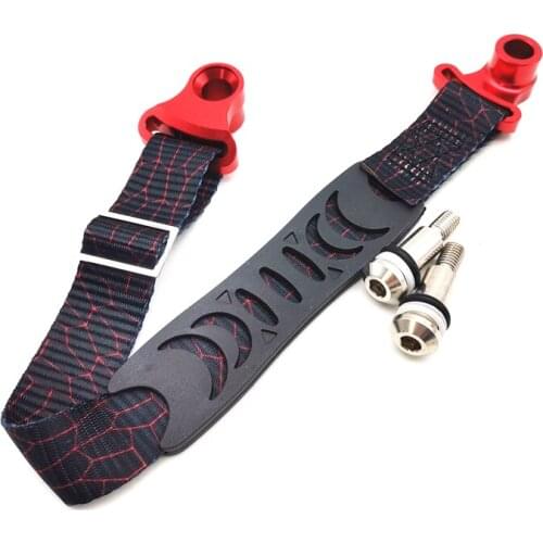 1 Piece Universal CNC Adjustable Dirt Pit Bike Rear Seat Rescue Pull Strap Lift Belt
