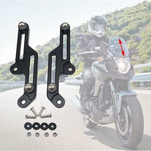 For HONDA NC700X NC750X NC 700 750 X 2012 2012 2014 2015 Motorcycle Windscreen Adjusters Airflow Adjustable Windscreen Wind