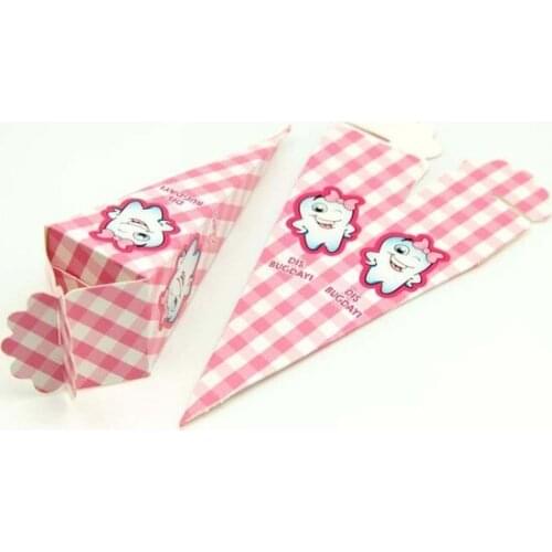 Elitparti Dental Wheat Pink Sugar Cone christmas decorations рождественские украшения