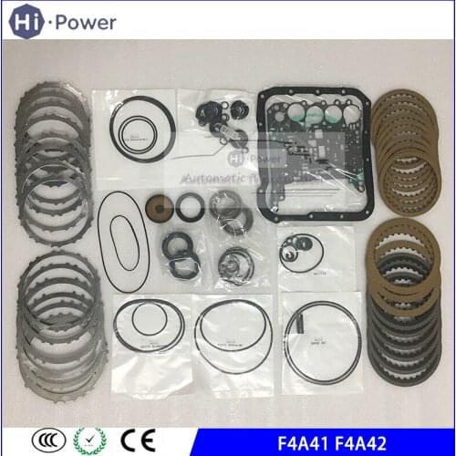 F4A41 F4A42 F4A4B Auto Transmission Master Rebuild Kit Overhaul friction Kit Stell kit For MITSUBISHI