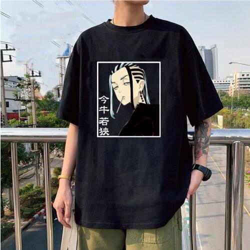 Tokyo Revengers Harajuku O-neck Fashion Print Fashion Short Sleeves Anime T-shirt