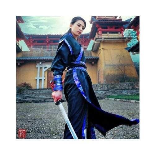 Cosplay Suit Mens Chinese Han Clothing Emperor Prince Show Robe Costume Hanfu