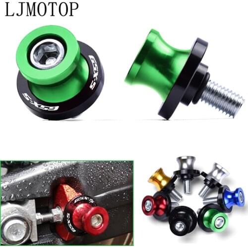 Motorcycle Swingarm Spools 8MM Stand Screws CNC Aluminum For SUZUKI GSXS750 GSX-S750 2016-2020 2019 2018 GSX S GSXS GSX-S 750