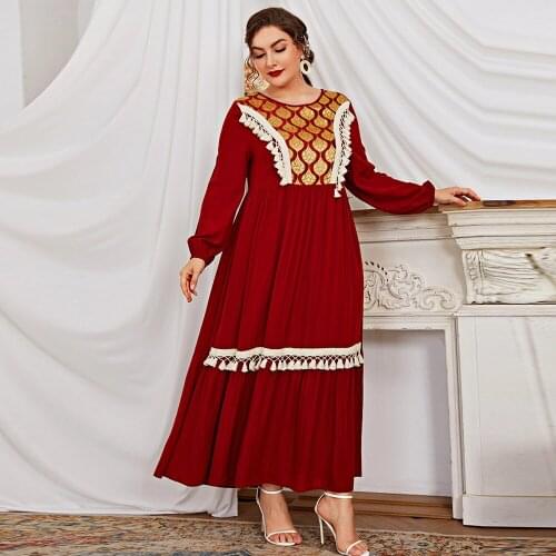 Muslim Hijab Long Dress Islamic Kaftan Abaya Dubai Turkey Dresses Abayas For Women Vestidos Robe Longue Musulman Femme Morocco