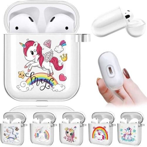Soft Silicone Cases for Apple Airpods 1/2 Protective Bluetooth Wireless Earphone Cover for Air Pods Cute Pattern Charging Box