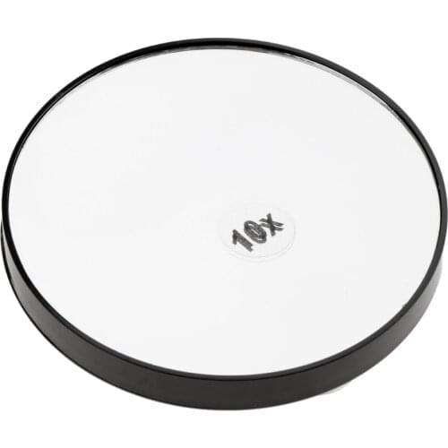 Wall Mounted 10X Magnifying Makeup Cosmetic Shaving Vanity Mirror W/ Suction Cup