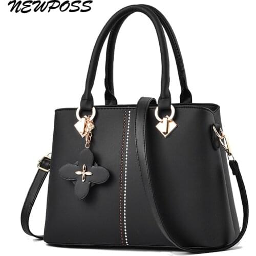 Newposs Famous Designer Brand Bags Women Leather Handbags 2021 Luxury Ladies Hand Bags Purse Fashion Shoulder Bags