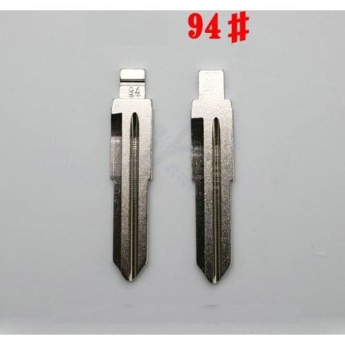 Original Replace Folding key blade For Alsvin Car key embryo replacing the key head Remote Key Blade NO.94(10pcs)