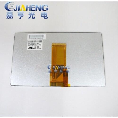 Original 7 inch TFT LCD display screen CLAA070LFA1 CW CLAA070LFA3 CW CLAA070LFA1CW 800x480 100% tested