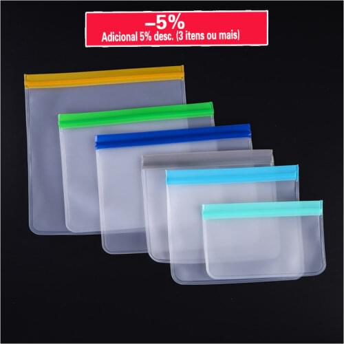 Fresh keeping bag frosting translucent PEVA food bag reuse PEVA thickening storage seal