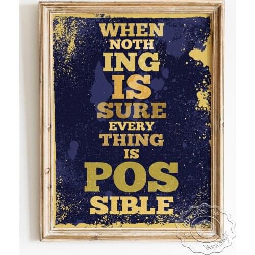 Positive Energy Quotes Poster, Encouraging Phrase Retro Prints, Counseling Room Office Library Inspiring Literature Decorative