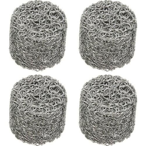 4pcs High Pressure Foam Pot Nozzle Sprayer Snow Soap Lance Mesh Filters Washing Machine Accessories Filters Replacement