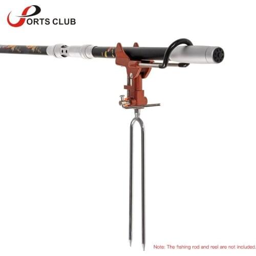 Fishing Rod Stand Bracket Angle Adjustable Fishing Rods Holder for Carp Fish Pole Holder Standard Fishing Tool Pesca
