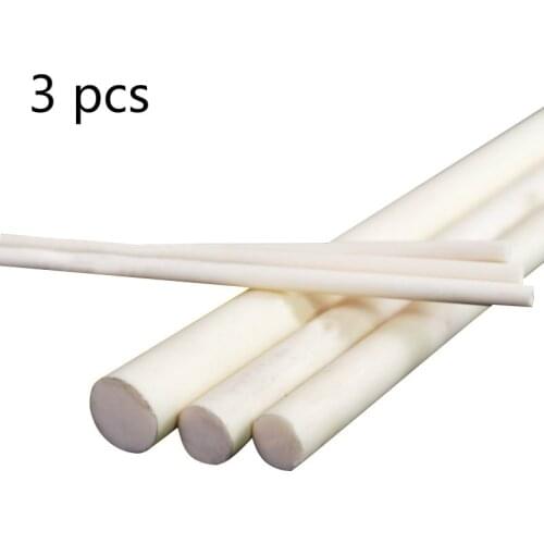 99% Ceramic tube Corundum tube Thermocouple temperature sensor Protective tube High temperature 1300 degrees 3pcs