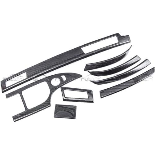 Car Accessories Auto Decoration Carbon Fiber Interior Trim Kit For BMW E60 M5 530d 535d 2001-2010