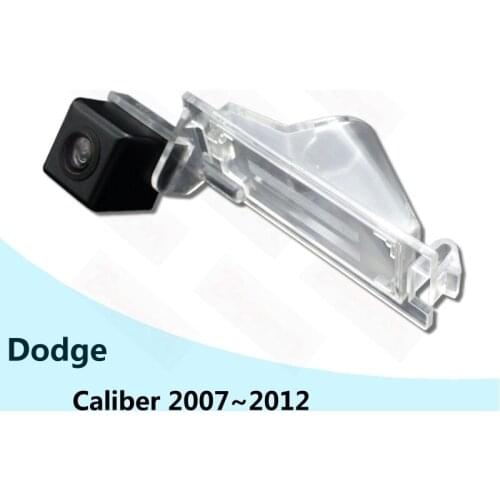 BOQUERON for Dodge Caliber 2007~2012 Car Rear View Camera reverse Backup Parking Camera LED Night Vision Waterproof Wide Angle
