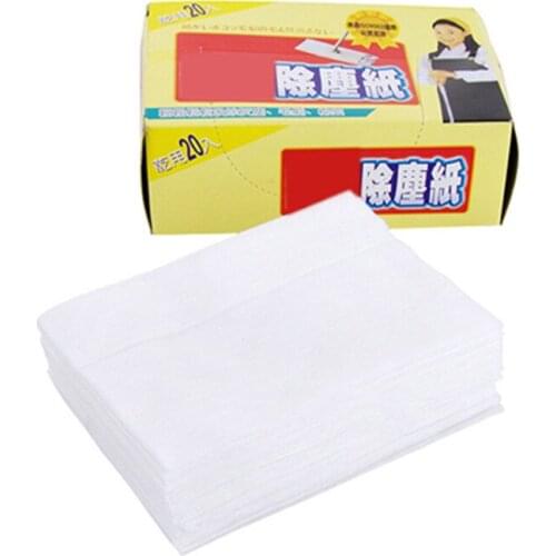 Cleaning floor non woven fabric 20 sheets scouring pad electrostatic dust paper dust cloth paper super magic wiper