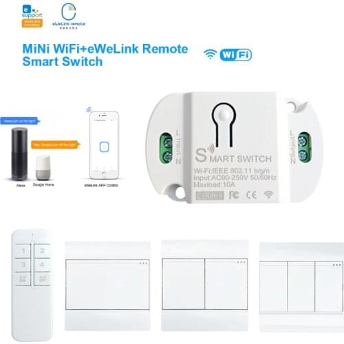 Ewelink APP WiFi Remote Control Basic-2.4G Smart Switch Smart Home Automation Module Bluetooth-compatible Protocol Switches