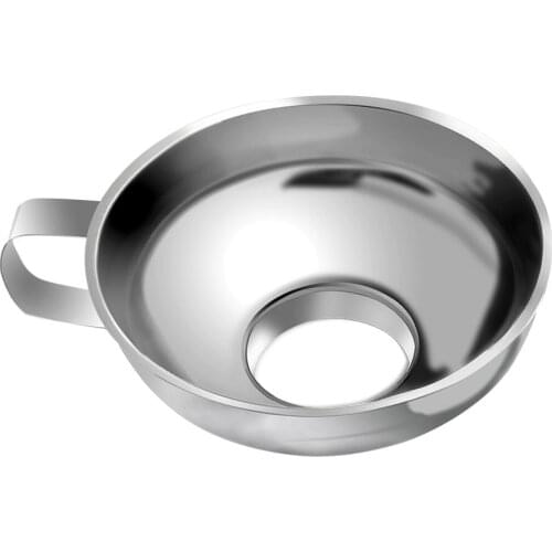 Stainless Steel Wide Mouth Canning Funnel With Large Diameter For Packaging Food Pickles Fruit Jam Sausages Grand