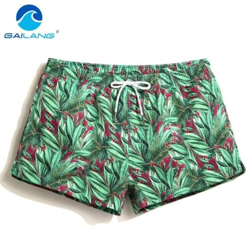 Gailang Brand Men Board Shorts Beach Boxer Trunks Shorts Short Bottoms Pants Quick Drying Swimwear Swimsuits Mens Sweatpants