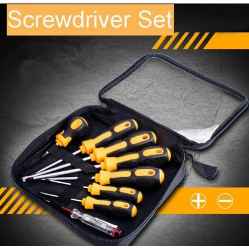 Screwdriver Set 8pcs Screw Driver Cross-Shaped Bit Repair Home Hand Tool Kit