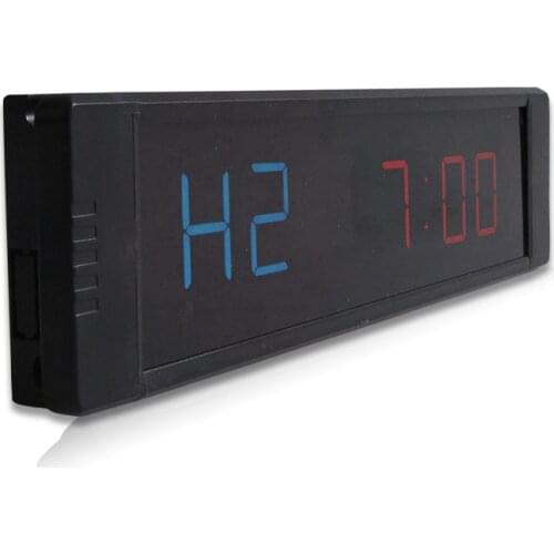 Small LED Gym Fitness Training Clock Desktop LED Gym Countdown Clock With Programable Mode