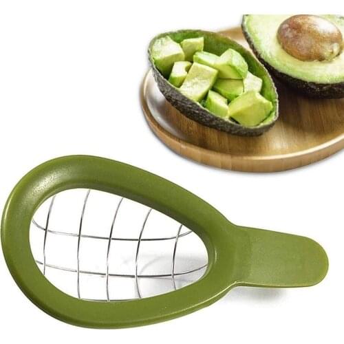 Avocado Slicer Shea Corer Butter Peeler Fruit Cutter Pulp Separator Plastic Knife Kitchen Vegetable Tools Kitchen Accessories