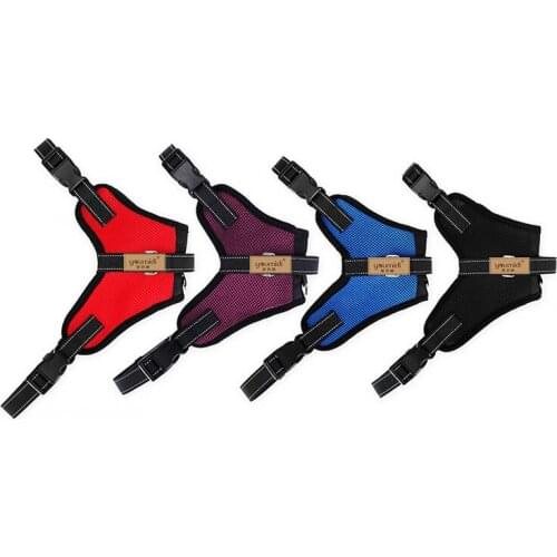Pet Dog and Cat Adjustable Harness with Leash Reflective and Breathable for Small and Large Dog Harness Vest Pet Supplies
