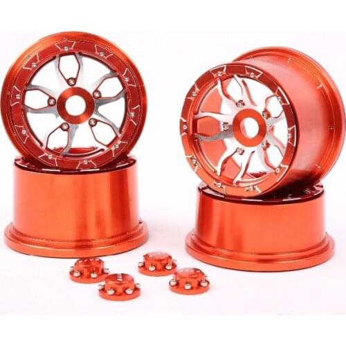 Rovan rc car rc baja parts Strong CNC ALLOY Wheels hubs sets new products 85253
