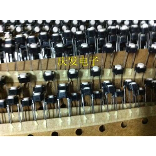 Hokuriku HDK touch switch 6*6*4.3mm North Korea 2 feet original spot round head