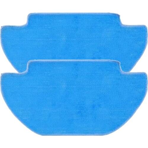 2pcs Vacuum Cleaner cleaning Mop Cloth Rags for Liectroux ZK901 Alfawise V10 Max Haier JS35 Robotic Vacuum Cleaner Spare Parts