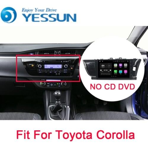 YESSUN Android Car Navigation GPS For Toyota Corolla 2014~2015 HD Touch Screen Audio Video Stereo Multimedia Player No CD DVD