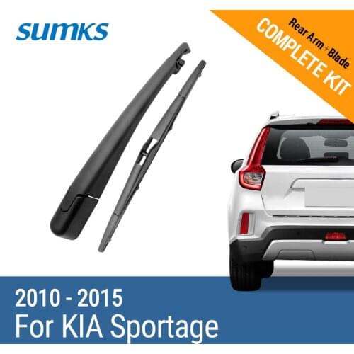 SUMKS Rear Wiper & Arm for Kia Sportage R 2010 2011 2012 2013 2014 2015