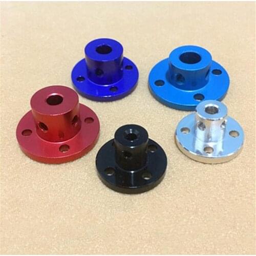 1Pc Rigid Flange Coupling 3mm/4mm/5mm/6mm/8mm Motor Guide Shaft Coupler Motor Connector Axis Bearing Fittings