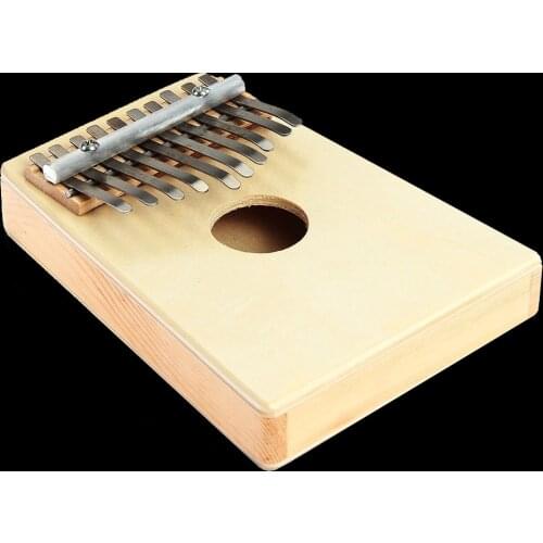 10 Key Kalimba African Thumb Piano Finger Percussion Keyboard Music Instruments Kids Marimba Wood Karimba Likeme Sanza Zither