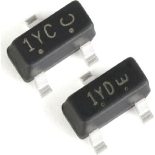 10pcs/lot L8050QLT1G L8050Q 1YC PNP/NPN transistor SOT23 SMD 100% New original