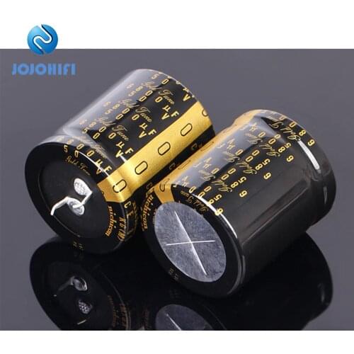 2pcs 6800UF 50V KG Type II 35x40mm Pitch 10mm 50V/6800UF Audio Capacitors Electrolytic Capacitor Alloy Feet
