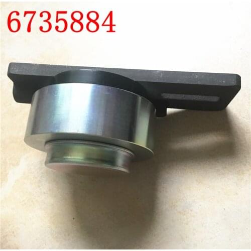 6735884 Drive Belt Tensioner Pulley For Bobcat T140 T180 653 753 S185 For Bobcat sliding loader tensioning pulleys