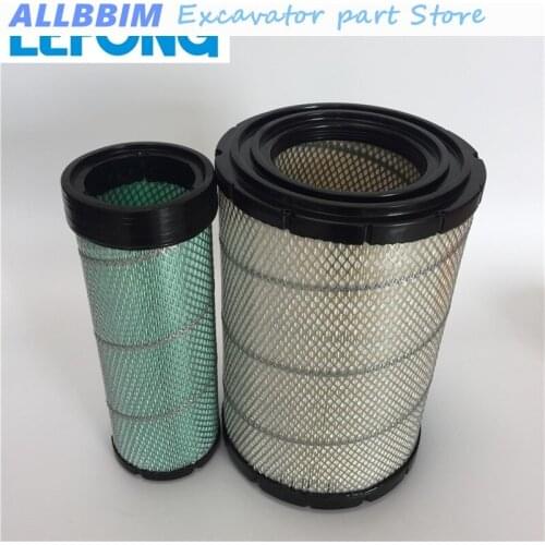 For Kobelco SK210-10 SK250-10 200-10 Excavator accessories Air Filter Element Air Filter Assembly high quality accessories