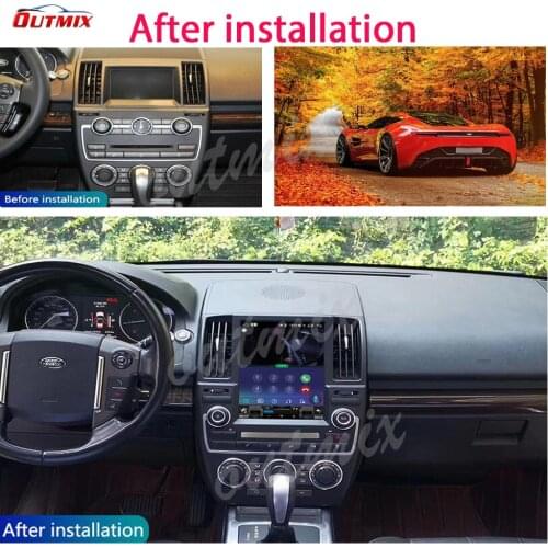 For 2007-2015 Land Rover Freelander 2 smart car multimedia video player Freelander 2 GPS navigation radio 4G version Android 10