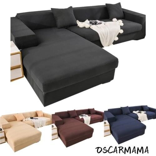 Minimalism Solid Plain Morden Elastic Seater Accoudoires Cover Couch Direct Protector L Shape Armchair Lining Home Living Room
