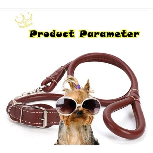 PU Leather Padded Pet Collars Thick Buckle Large Durable Personalized Dog Collar Customized for Small Medium Large Dogs Cat